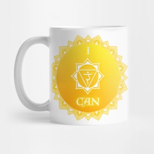 Solar Plexus Chakra Mantra - I Can Mug